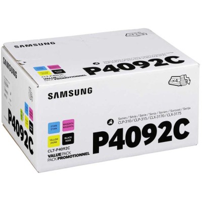 Samsung CLT-P4092C 4 Renkli Orjinal Toner - CLP315 / CLP310