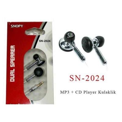 Snopy SN-2024 MP3+CD Oynatıcı Kulaklık