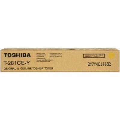 Toshiba T-281CE-Y Sarı Orjinal Toner E-Studio 281c, 351c, 451c