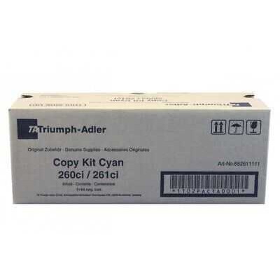 Triumph Adler 652611111 Mavi Orjinal Toner - 260ci / 261ci