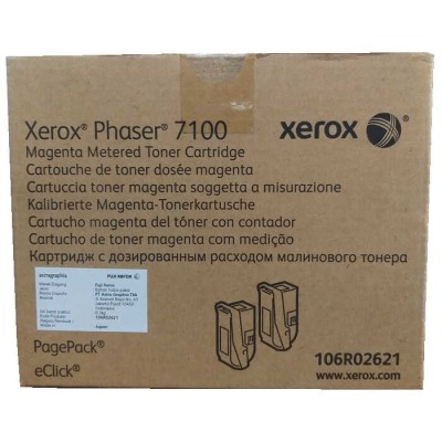 Xerox 106R02621 Yüksek Kapasite Kırmızı Orjinal Toner 2li Paket - Phaser 7100
