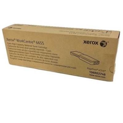 Xerox 106R02748 Mavi Orjinal Toner Yüksek Kapasite - WorkCentre 6655