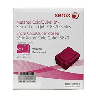 Xerox 108R00963 Kırmızı Orjinal Toner 6lı Paket - ColorQube 8870