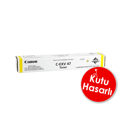 Canon C EXV47 Y 8519B002 Sarı Orjinal Toner IR C250i IR C350i