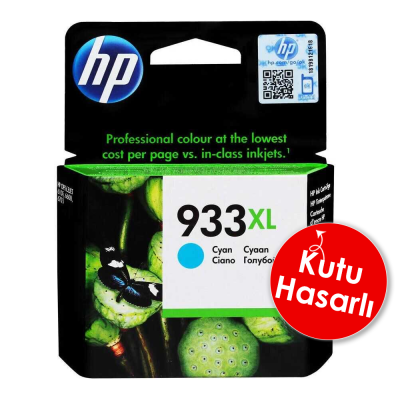 En ucuz HP CN054A (933XL) Mavi Orjinal Kartuş - OfficeJet 6100 (C) satın al
