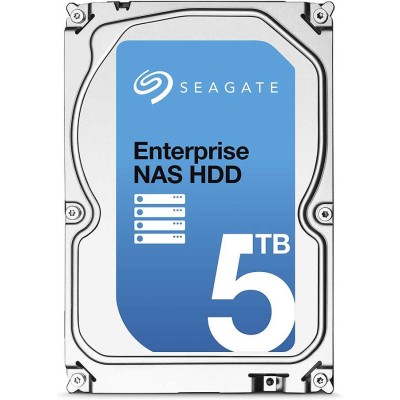 Seagate Enterprise NAS HDD 5TB 7200RPM SATA 6Gb/s 128Mb E-NAS Disk (ST5000VN0001) (T15902)