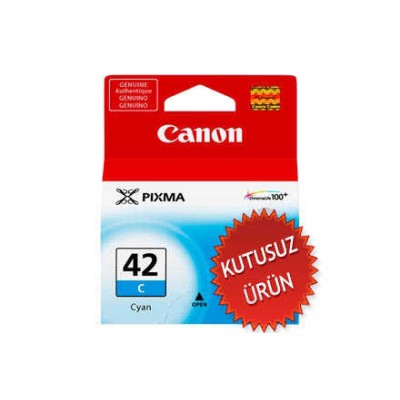 Canon CLI-42C (6385B001AA) Mavi Orjinal Kartuş - Pixma Pro 100 (U) (T6860)