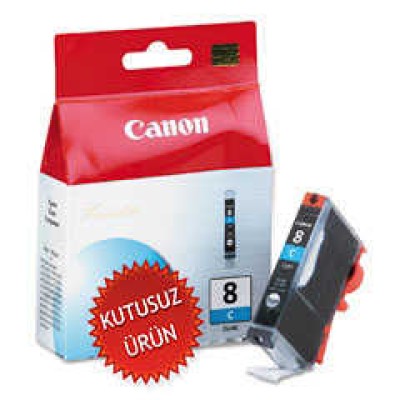 Canon CLI-8C (0621B024) Mavi Orjinal Kartuş - IP3300 / IP4200 (U) (T2193)
