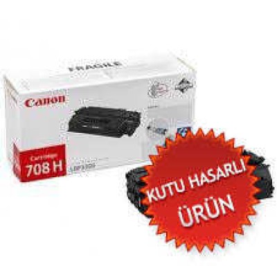 Canon CRG-708H (0917B002) Siyah Orjinal Toner - LBP3300 / LBP3360 (C) (T89)
