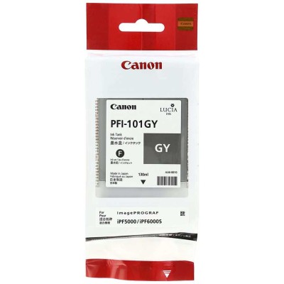 Canon PFI-101GY (0892B001AA) Gri Orjinal Kartuş - IPF6000s / IPF5000 (T1548)