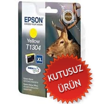 Epson C13T13044020 (T1304) Sarı Orjinal Kartuş (U) (T2119)