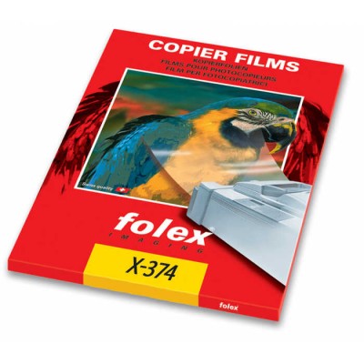 Folex A4 Standart Tek Renkli Fotokopi Asetat Filmi X-374 (T16426)