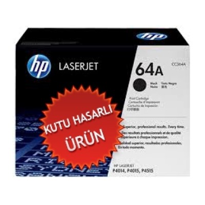 HP CC364A (64A) Siyah Orjinal Toner - LaserJet P4015 (C) (T5680)