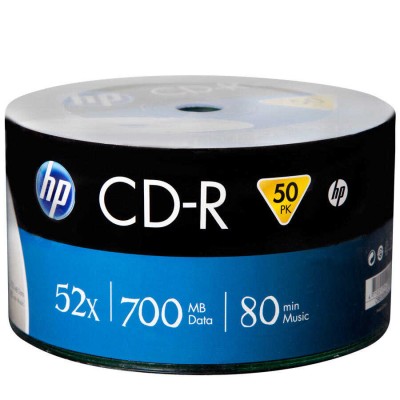 HP CRE00070-3 52X 700 MB CD-R (50'li Paket) (T13283)