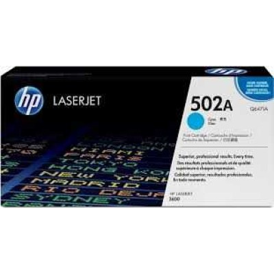 HP Q6471A (502A) Mavi Orjinal Toner - Laserjet 3600 (U) (T10136)