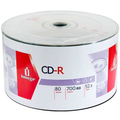 Iomega ICSP50 52X 700 MB CD-R (50'li Paket) (T13282)
