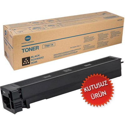 Konica Minolta TN-611BK (A070130) Siyah Orjinal Toner - C451 / C650 (U) (T6653)
