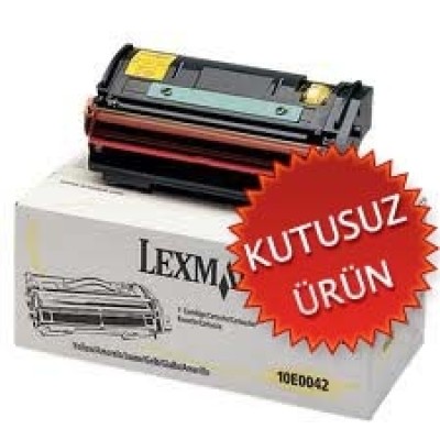 Lexmark 10E0042 Sarı Orjinal Toner - C710 / C710DN (U) (T135)