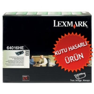 Lexmark 64016HE Orjinal Toner - T640 / T642  (T3670)