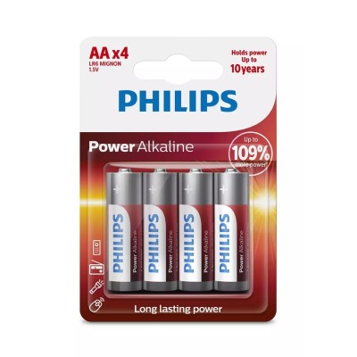 Philips LR6P4B/10 Power Alkaline Pil AA