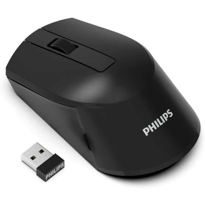 Philips M374 Siyah 2.4GHz Kablosuz Mouse (SPK7374) (T15526)