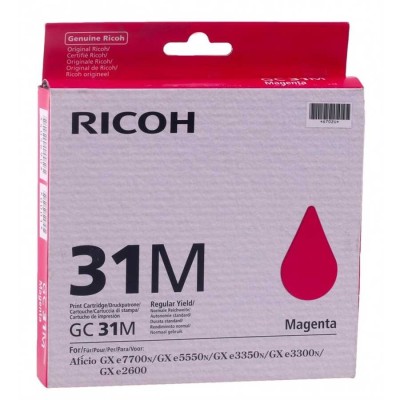 Ricoh (NRG) GC31M Kırmızı Orjinal Kartuş - GXe3300N / GXe3350N (T2786)