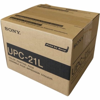 Sony UPC-21L Ultrason Kağıdı + Rulo Mürekkep Şeridi UP-20 / UP-21MD / UP-25MD (T6218)