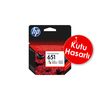HP 651 C2P11A Renkli Orjinal Kartuş DeskJet 5645