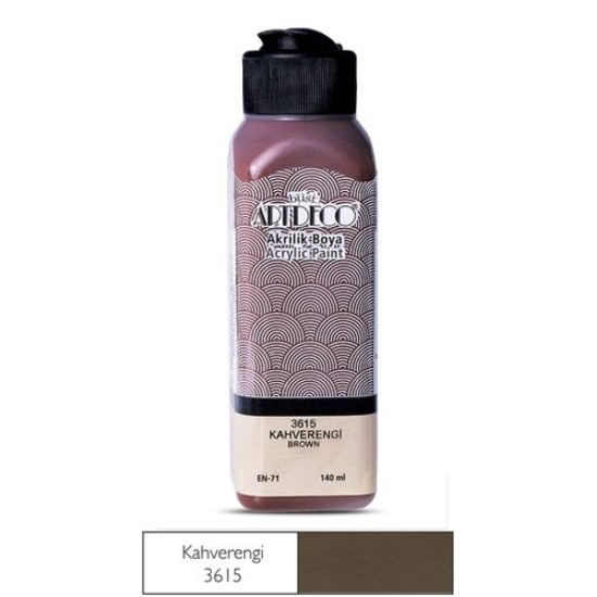 Artdeco 3615 Kahverengi Akrilik Boya 140 ml Artdeco 3615 Kahverengi Akrilik Boya 140 ml