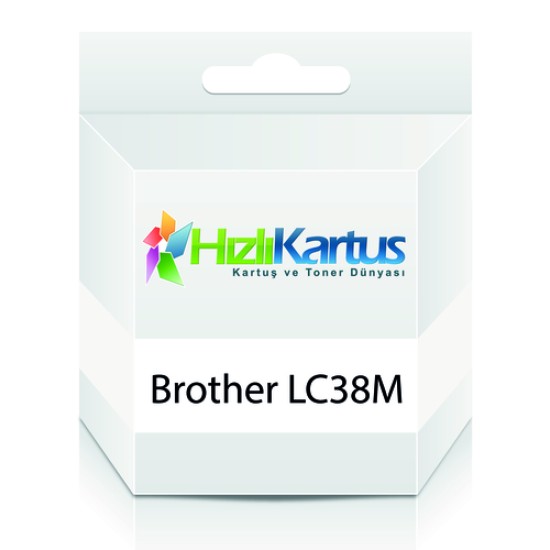 Brother LC38M / LC-980M Kırmızı Muadil Kartuş - DCP-145C (T247)