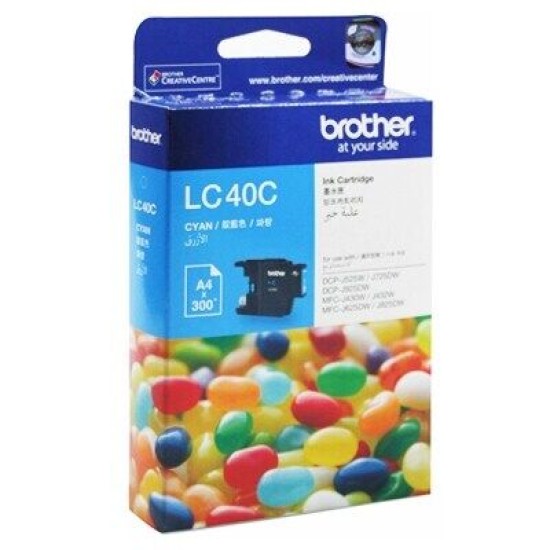 Brother LC-40C Mavi Orjinal Kartuş - DCPJ525W (T16457)