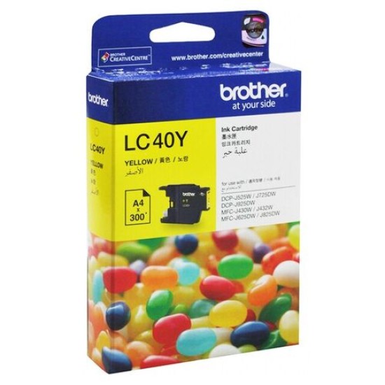 Brother LC-40Y Sarı Orjinal Kartuş - DCPJ525W (T16460)