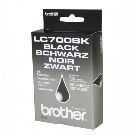 Brother LC-700BK Siyah Orjinal Kartuş - DCP 4020C / MFC 4820C Brother LC-700BK Siyah Orjinal Kartuş - DCP 4020C / MFC 4820C