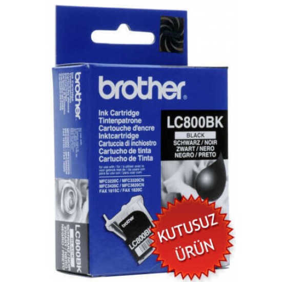 Brother LC-800BK Siyah Orjinal Kartuş - MFC-3220C Brother LC-800BK Siyah Orjinal Kartuş - MFC-3220C