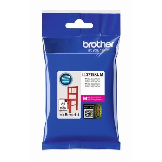 Brother LC3719XL M Kırmızı Orjinal Kartuş - MFC-J3930DW