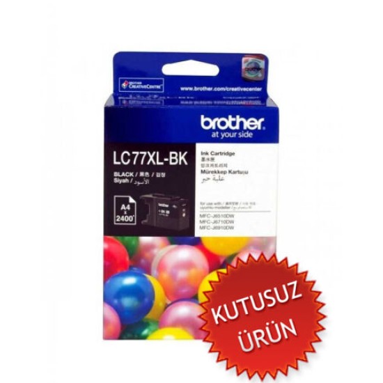 Brother LC77XLBK Siyah Orjinal Kartuş - MFC-J6510DW / MFC-J6710DW Brother LC77XLBK Siyah Orjinal Kartuş - MFC-J6510DW / MFC-J6710DW