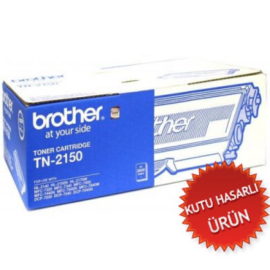 Brother TN-2150 Siyah Orjinal Toner - DCP-7040 / HL-2140 (C) (T15473) Brother TN-2150 Siyah Orjinal Toner - DCP-7040 / HL-2140 (C) (T15473)