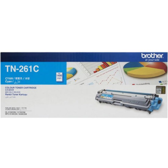 Brother TN-261C Mavi Orjinal Toner - HL-3150CDN Brother TN-261C Mavi Orjinal Toner - HL-3150CDN