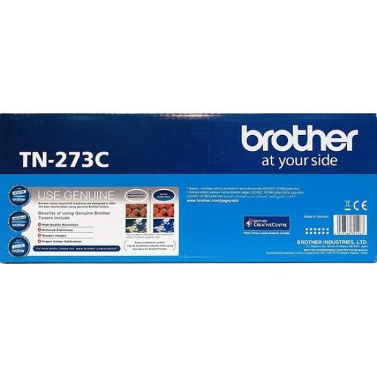 Brother TN-273C Mavi Orjinal Toner - HL-L3270CDW (T13391) Brother TN-273C Mavi Orjinal Toner - HL-L3270CDW (T13391)