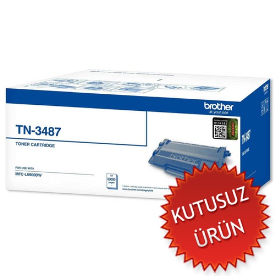 Brother TN-3487 Orjinal Toner 20.000 Sayfa - HL-L6400DW Brother TN-3487 Orjinal Toner 20.000 Sayfa - HL-L6400DW