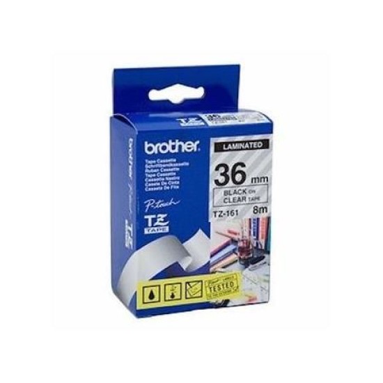 Brother TZ-261 (36MM) Siyah Lamine Etiket Brother TZ-261 (36MM) Siyah Lamine Etiket