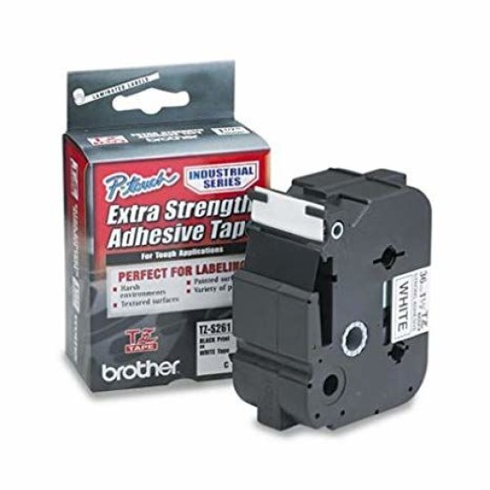 Brother TZ-S261 (36mm) Siyah Lamine Etiket Brother TZ-S261 (36mm) Siyah Lamine Etiket