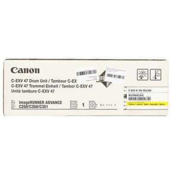 Canon C-EXV47Y (8523B002AA) Sarı Orjinal Drum Ünitesi - IR-C250i / IR-C350i Canon C-EXV47Y (8523B002AA) Sarı Orjinal Drum Ünitesi - IR-C250i / IR-C350i