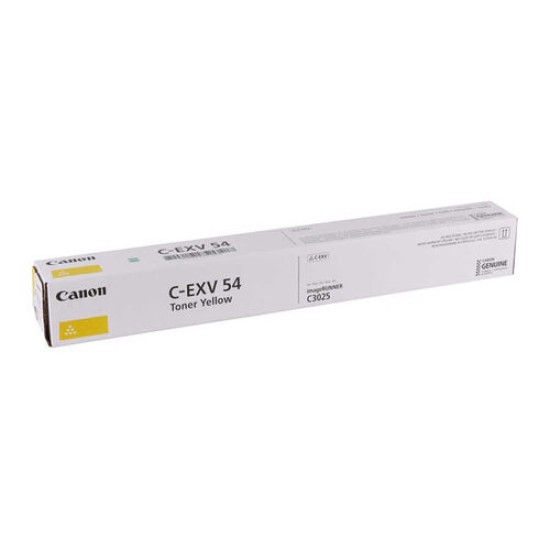 Canon C-EXV54 Y (1397C002) Sarı Orjinal Toner - IR-C3025 Canon C-EXV54 Y (1397C002) Sarı Orjinal Toner - IR-C3025