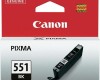 Canon CLI-551BK (6508B001AA) Siyah Orjinal Kartuş - MG5450 / MG6350 Canon CLI-551BK (6508B001AA) Siyah Orjinal Kartuş - MG5450 / MG6350