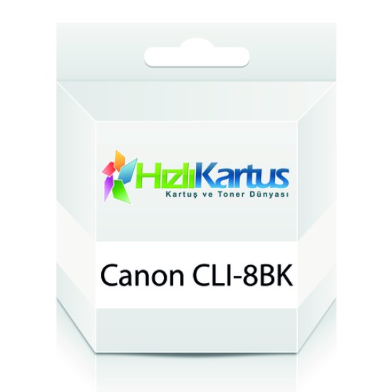 Canon CLI-8BK (0620B024) Siyah Muadil Kartuş - IP3300 / IP4200 (T12235) Canon CLI-8BK (0620B024) Siyah Muadil Kartuş - IP3300 / IP4200 (T12235)