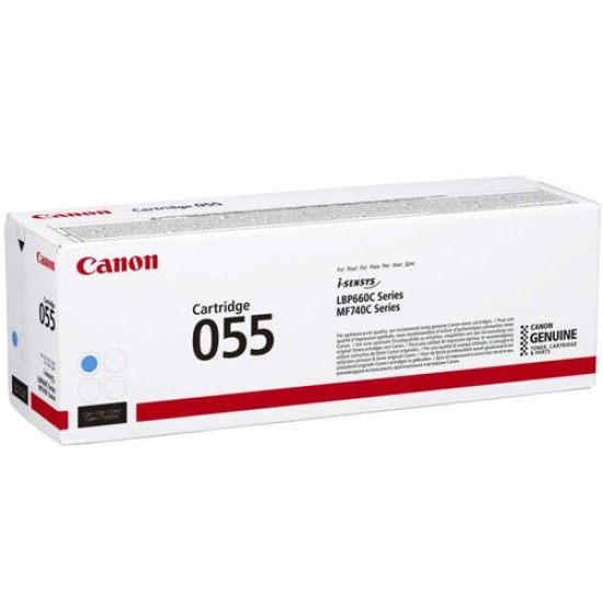 Canon CRG-055C (3015C002) Mavi Orjinal Toner - LBP662Cdw / MF742Cdw (T12581)