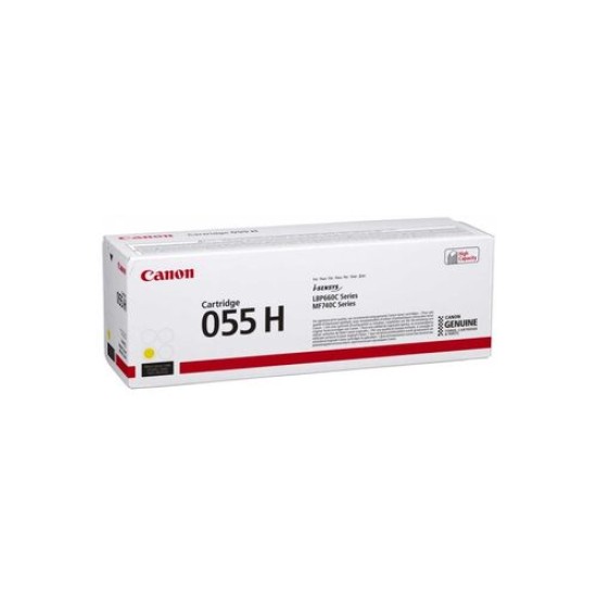 Canon CRG-055H Y (3017C002) Sarı Orjinal Toner - LBP662Cdw / MF742Cdw (T12587)