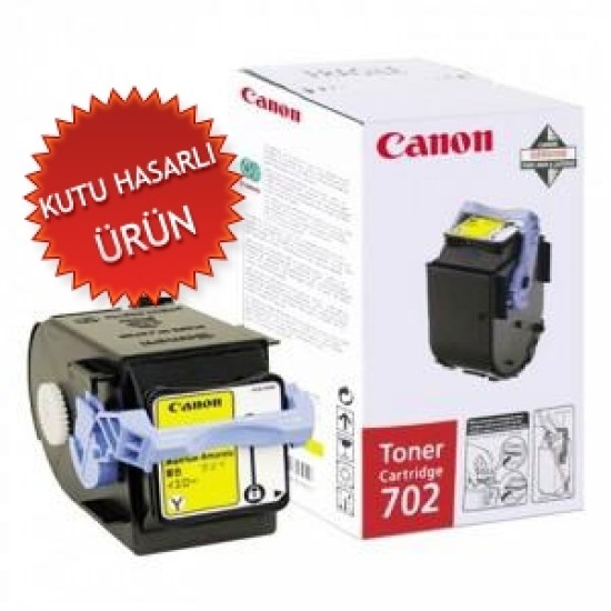 Canon CRG-702Y (9642A004) Sarı Orjinal Toner - LBP5960 (C) (T2200)