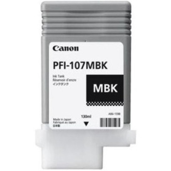 Canon PFI-107MBK (6704B001) Mat Siyah Orjinal Kartuş - iPF680 / iPF685 (T1783) Canon PFI-107MBK (6704B001) Mat Siyah Orjinal Kartuş - iPF680 / iPF685 (T1783)